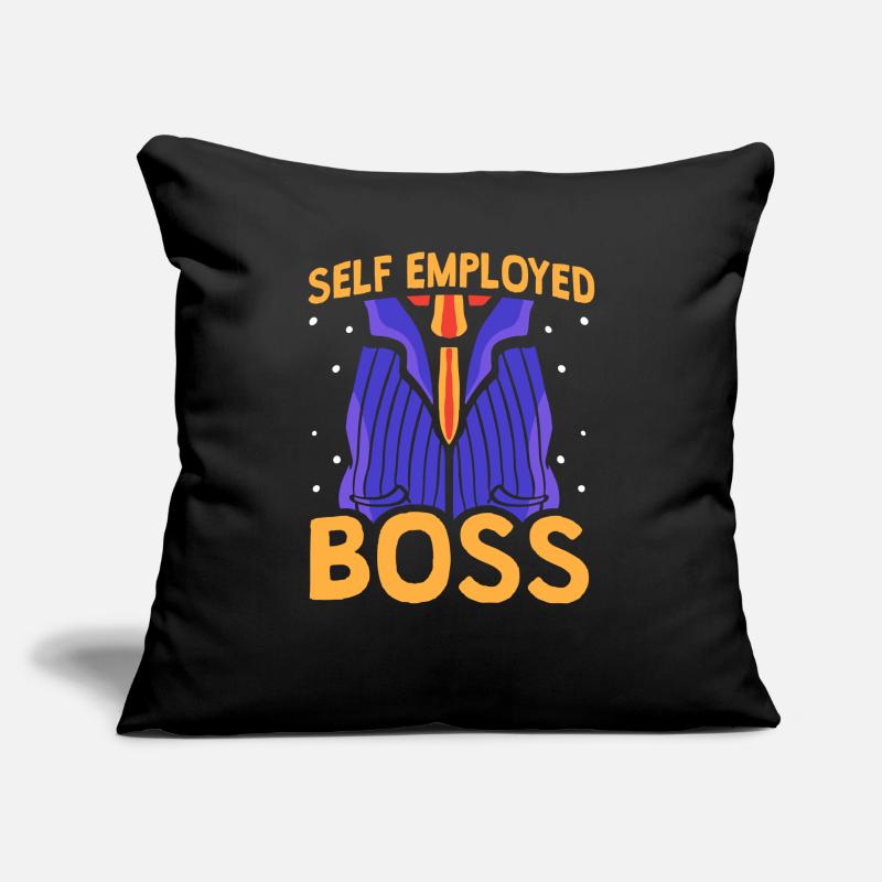 Selbständiger Chef Freelancer Selbstständig Sofakissenbezug 45 x 45 cm