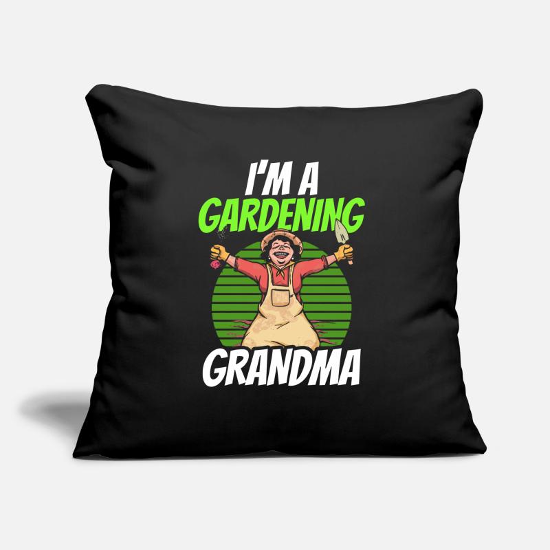 Ich Bin Eine Gärtnernde Oma Garten Großmutter Sofakissenbezug 45 x 45 cm