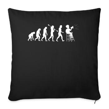 Sauveteur Sauveteur Maître de Natation - Housse de coussin décorative 45 x 45 cm - noir - Devant