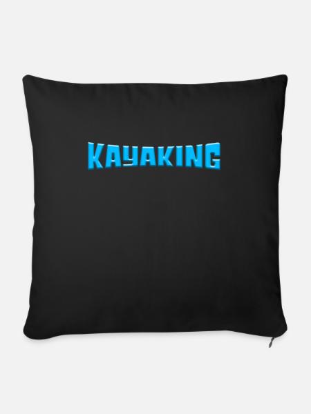 Kayak - Sofakissenbezug 45 x 45 cm - Schwarz
