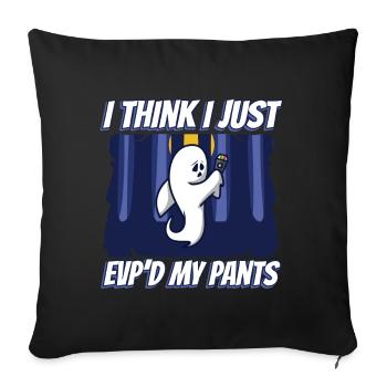 Je pense que je viens de faire un vice-président exécutif de mon pantalon - Housse de coussin décorative 45 x 45 cm - noir - Devant