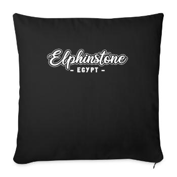 Holiday Trip Egypt Red Sea Elphinstone - Sofa pillowcase 17,3'' x 17,3'' (45 x 45 cm) - black - Front