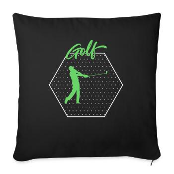 gulf - Sofa pillowcase 17,3'' x 17,3'' (45 x 45 cm) - black - Front
