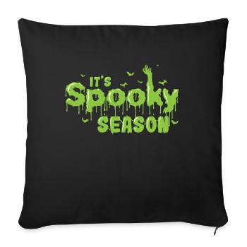 It's Spooky Season Halloween Custom USA - Sofa pillowcase 17,3'' x 17,3'' (45 x 45 cm) - black - Front