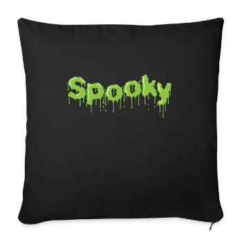 Spooky Halloween Candy Custom États-Unis - Housse de coussin décorative 45 x 45 cm - noir - Devant