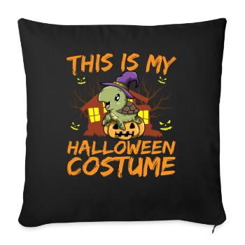 Scary Creepy Animal This Is My Halloween Costume - Sofa pillowcase 17,3'' x 17,3'' (45 x 45 cm) - black - Front