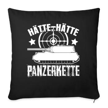 Panzergrenadier Feldjäger Panzer Soldat - Sofakissenbezug 45 x 45 cm - Schwarz - Vorne