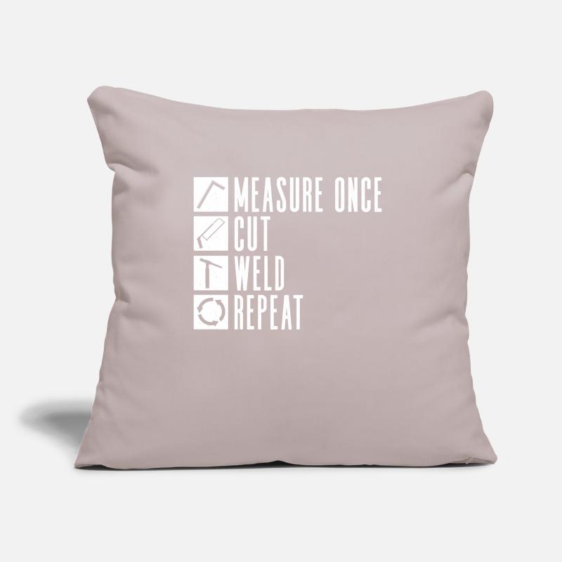 Cutting machine operator CNC machine operator Sofa pillowcase 17,3'' x 17,3'' (45 x 45 cm)