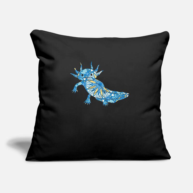 Mandala Axolotl Geometry Pattern Sofa pillowcase 17,3'' x 17,3'' (45 x 45 cm)