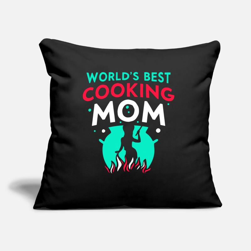 Beste Kochende Mutter Der Welt Koch Kochen Mama Sofakissenbezug 45 x 45 cm