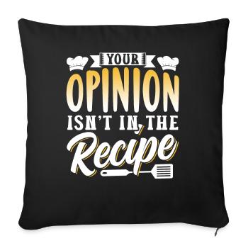 Your opinion is not included in the recipe Mama - Sofa pillowcase 17,3'' x 17,3'' (45 x 45 cm) - black - Front