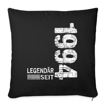 Geburtstag Geboren 1994 Mann Legendär seit 1994 - Sofakissenbezug 45 x 45 cm - Schwarz - Vorne
