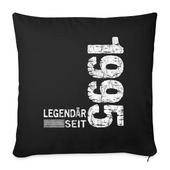 Geburtstag Geboren 1995 Mann Legendär seit 1995 - Sofakissenbezug 45 x 45 cm - Schwarz - Vorne