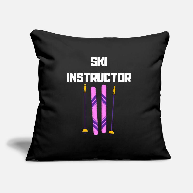 Ski Instructor Ski Instructor Sofa pillowcase 17,3'' x 17,3'' (45 x 45 cm)