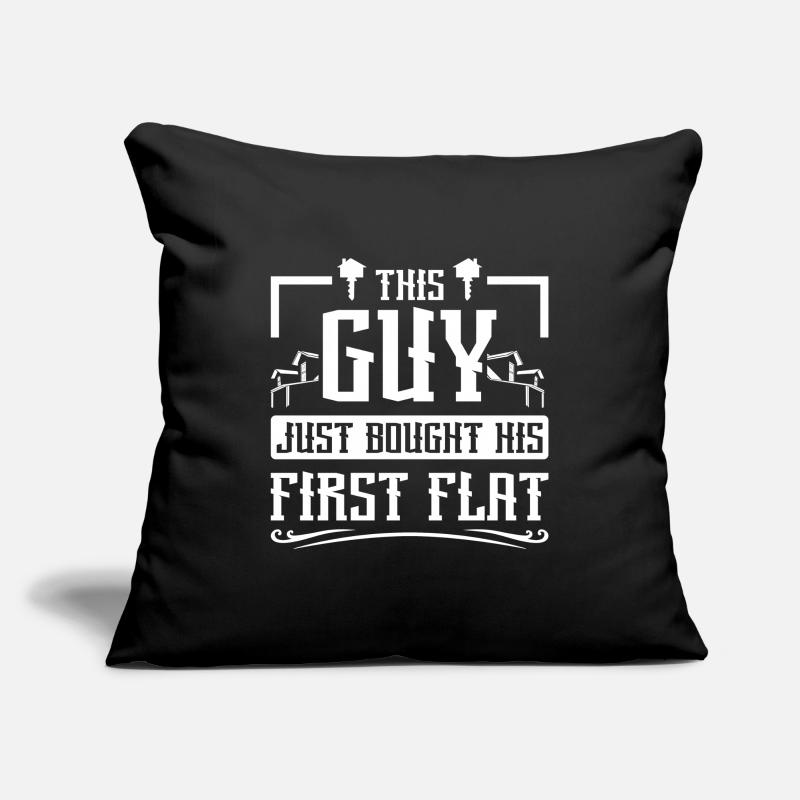 This guy just bought his first flat Sofakissenbezug 45 x 45 cm