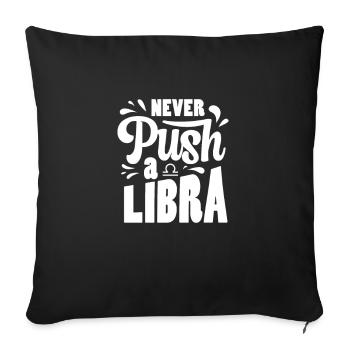 Scales - Sofa pillowcase 17,3'' x 17,3'' (45 x 45 cm) - black - Front