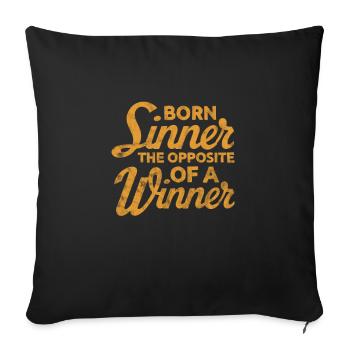 Hip Hop - Housse de coussin décorative 45 x 45 cm - noir - Devant