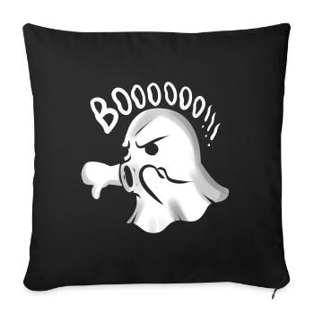 Boo Boooooo Thumps Down Says This Cute Ghost - Sofakissenbezug 45 x 45 cm - Schwarz - Vorne
