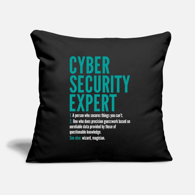 Cyber Security Expert Definition Coding Hacker Sofakissenbezug 45 x 45 cm