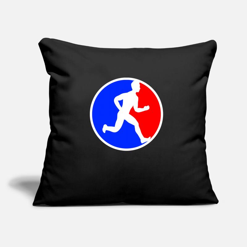 Jogging Logo Sofa pillowcase 17,3'' x 17,3'' (45 x 45 cm)