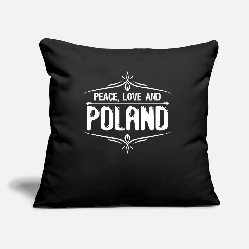 Polen Pole Polnischer Spruch Polnisch Sofakissenbezug 45 x 45 cm