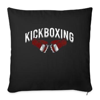 Boxen Martial Arts Boxing Box Club Boxer - Sofa pillowcase 17,3'' x 17,3'' (45 x 45 cm) - black - Front