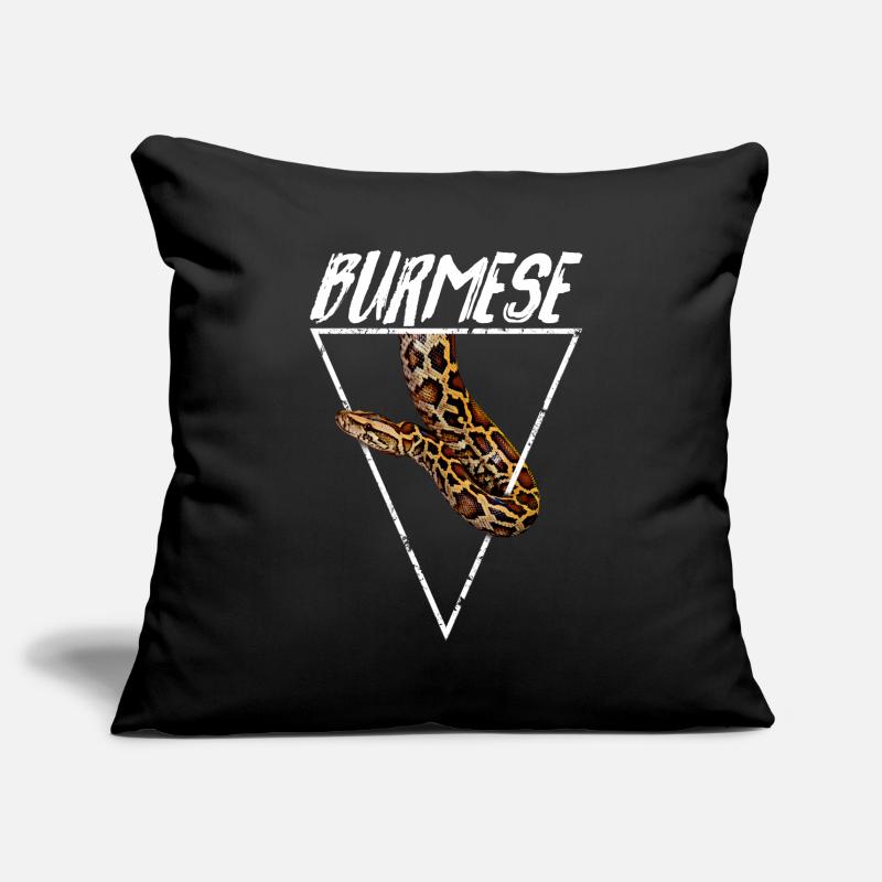 Burmese Python Owner Geometric Sofa pillowcase 17,3'' x 17,3'' (45 x 45 cm)