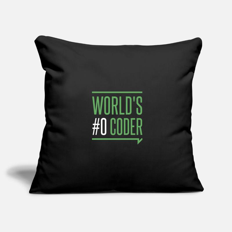 Programmeur - créateurs codeurs monde #0 codeur Housse de coussin décorative 45 x 45 cm