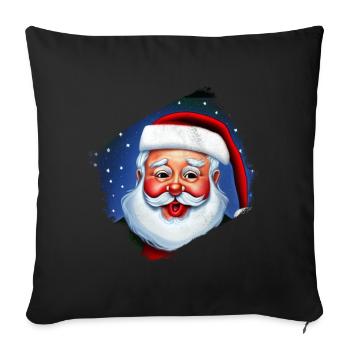 Nicholas - Sofa pillowcase 17,3'' x 17,3'' (45 x 45 cm) - black - Front