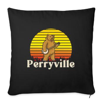 Banjo - Sofa pillowcase 17,3'' x 17,3'' (45 x 45 cm) - black - Front