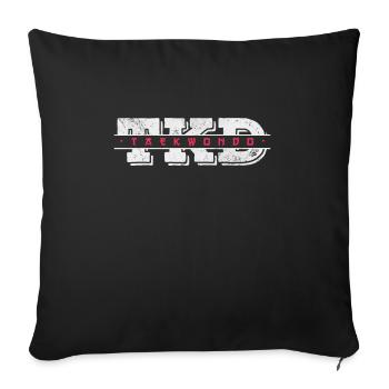 Taekwondo - Sofa pillowcase 17,3'' x 17,3'' (45 x 45 cm) - black - Front