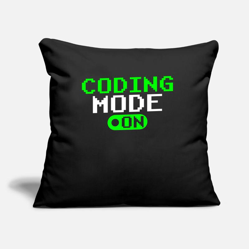 Programmiermodus Ein Coding Programmierer Coder Sofakissenbezug 45 x 45 cm