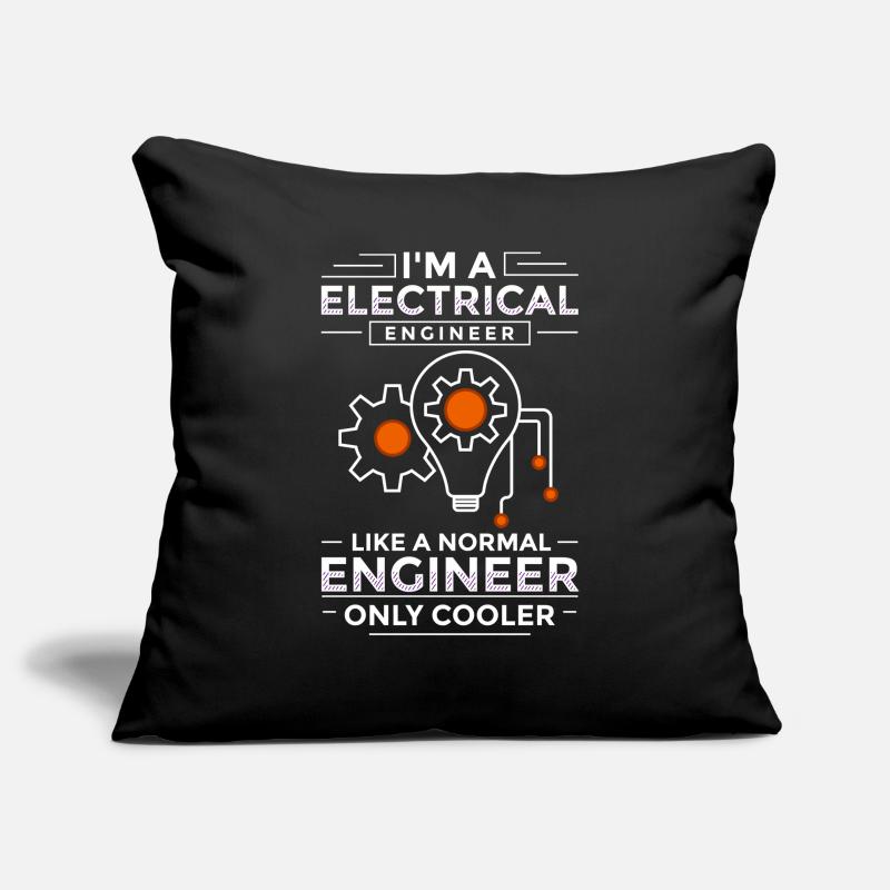 Electrical Engineering Engineer Research Development Sofa pillowcase 17,3'' x 17,3'' (45 x 45 cm)