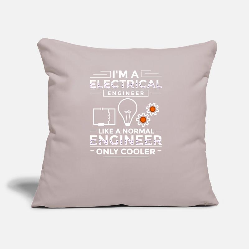 Electrical Engineering Engineer Research Development Sofa pillowcase 17,3'' x 17,3'' (45 x 45 cm)