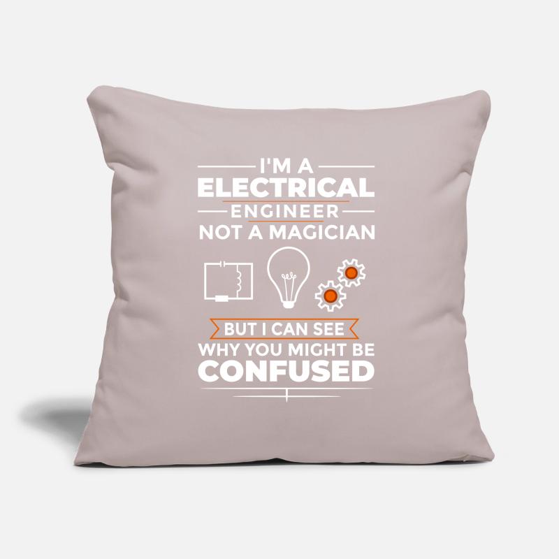 Electrical Engineering Engineer Research Development Sofa pillowcase 17,3'' x 17,3'' (45 x 45 cm)
