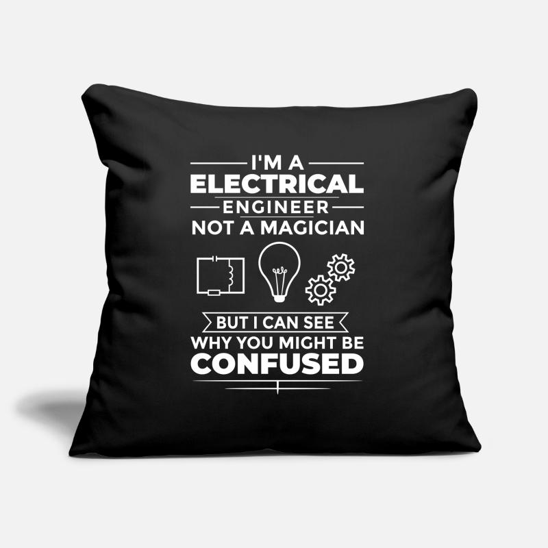 Electrical Engineering Engineer Research Development Sofa pillowcase 17,3'' x 17,3'' (45 x 45 cm)