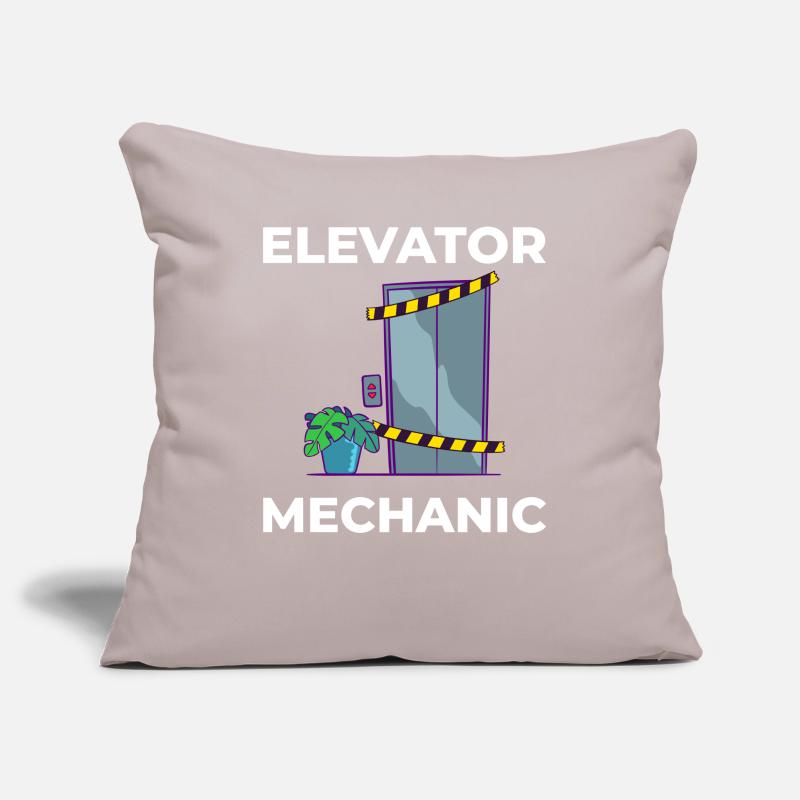 Elevator Elevator Technician Elevator Elevator Sofa pillowcase 17,3'' x 17,3'' (45 x 45 cm)