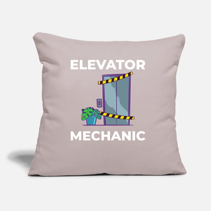 Elevator Elevator Technician Elevator Elevator Sofa pillowcase 17,3'' x 17,3'' (45 x 45 cm)