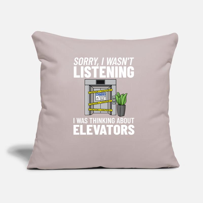 Elevator Elevator Technician Elevator Elevator Sofa pillowcase 17,3'' x 17,3'' (45 x 45 cm)