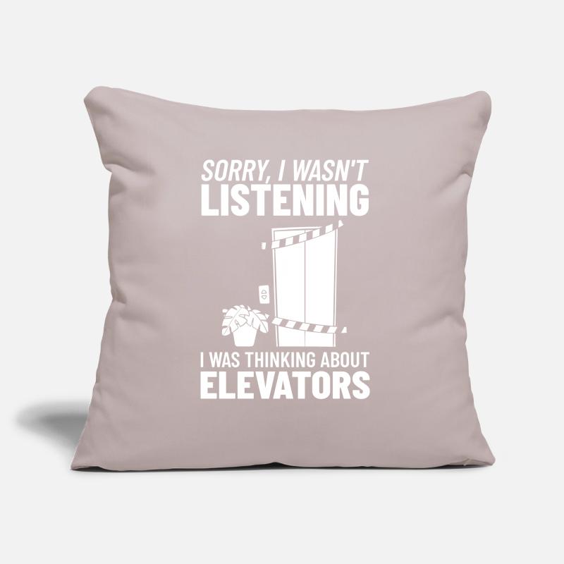 Elevator Elevator Technician Elevator Elevator Sofa pillowcase 17,3'' x 17,3'' (45 x 45 cm)
