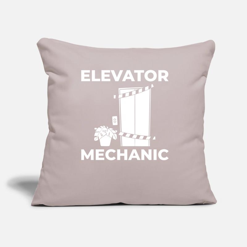 Elevator Elevator Technician Elevator Elevator Sofa pillowcase 17,3'' x 17,3'' (45 x 45 cm)