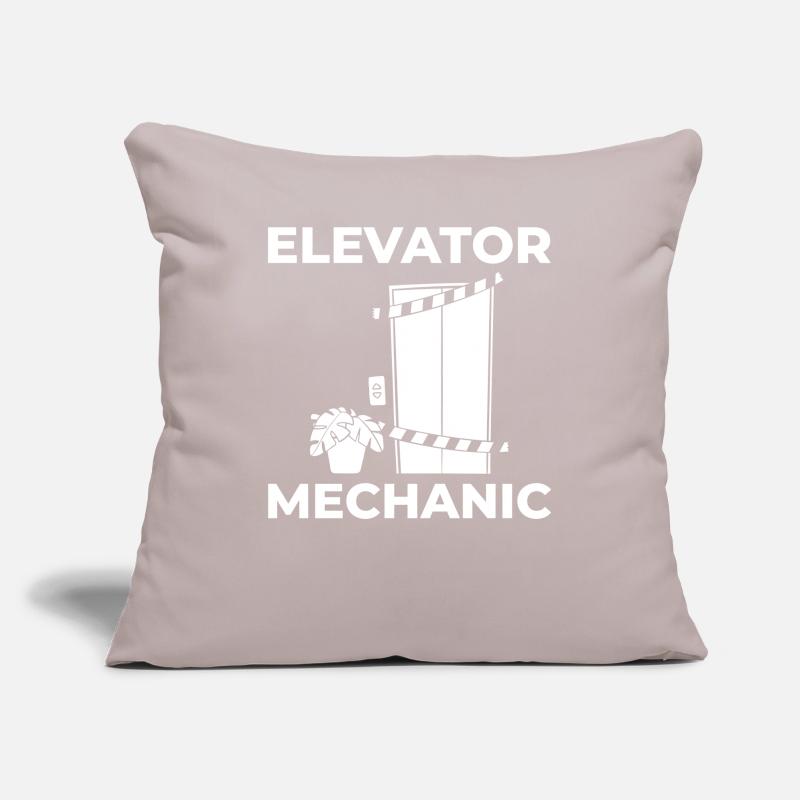 Elevator Elevator Technician Elevator Elevator Sofa pillowcase 17,3'' x 17,3'' (45 x 45 cm)