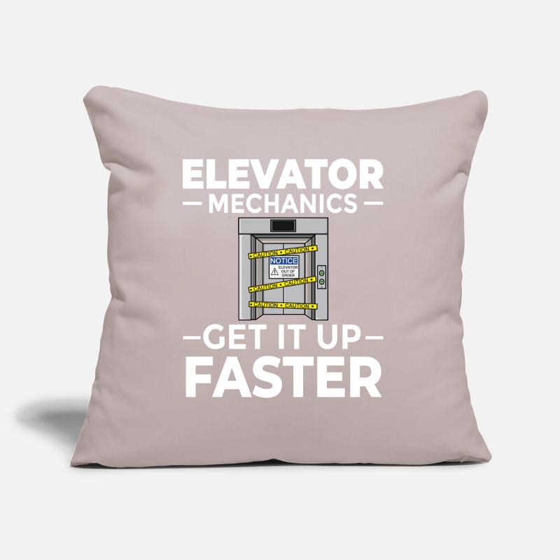 Elevator Elevator Technician Elevator Elevator Sofa pillowcase 17,3'' x 17,3'' (45 x 45 cm)