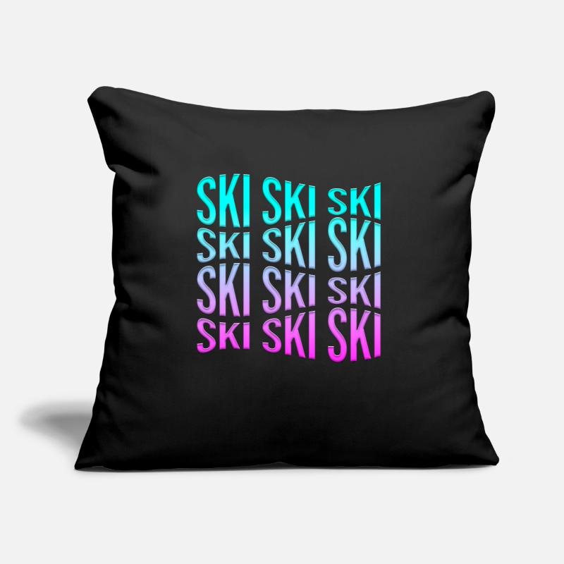 ski Sofa pillowcase 17,3'' x 17,3'' (45 x 45 cm)