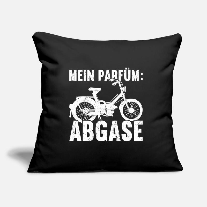 Mofa Moped Zweirad Roller Rollerfahrer Sofakissenbezug 45 x 45 cm