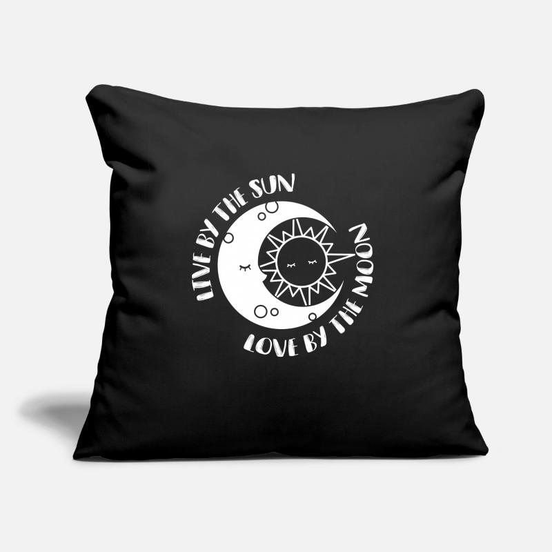Moon Love Sun Moon Phase Sleeping Sun Mondph Sofa pillowcase 17,3'' x 17,3'' (45 x 45 cm)