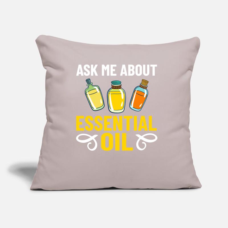 Essential Oil Diffuser Aromatherapy Plants Sofa pillowcase 17,3'' x 17,3'' (45 x 45 cm)