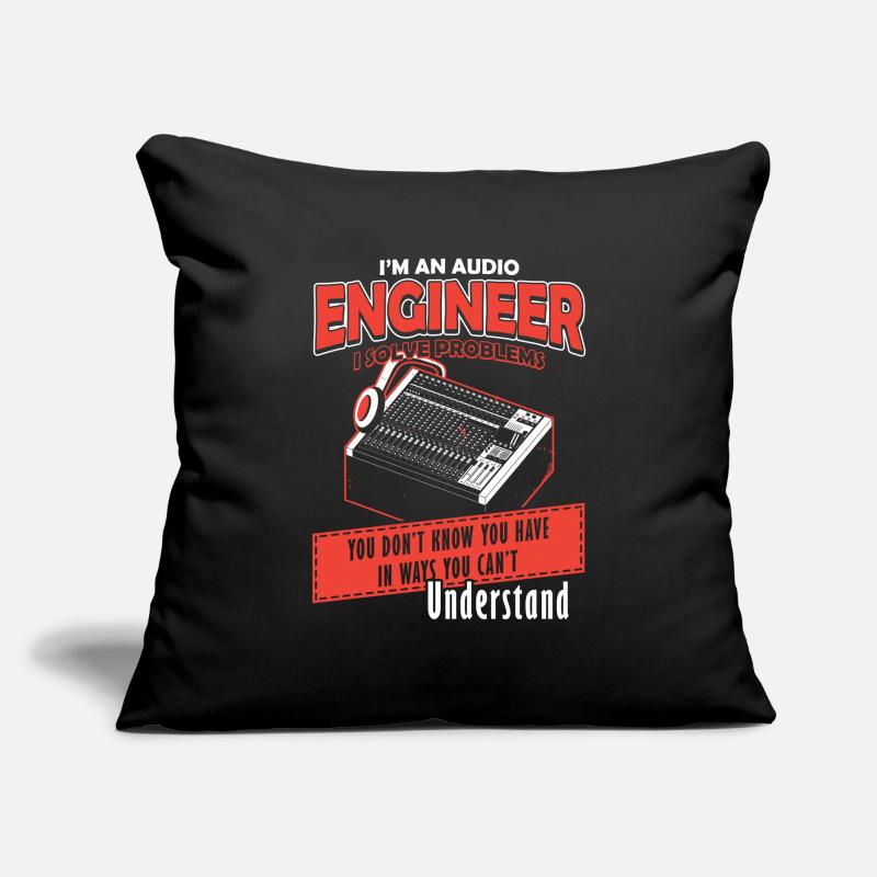 Audio Engineer Solve Problem Tontechniker Sofakissenbezug 45 x 45 cm