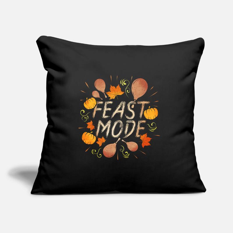 Turkey Legs n Pumpkin Pie Feast Mode Activated Sofakissenbezug 45 x 45 cm