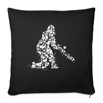 Cricket - Sofa pillowcase 17,3'' x 17,3'' (45 x 45 cm) - black - Front